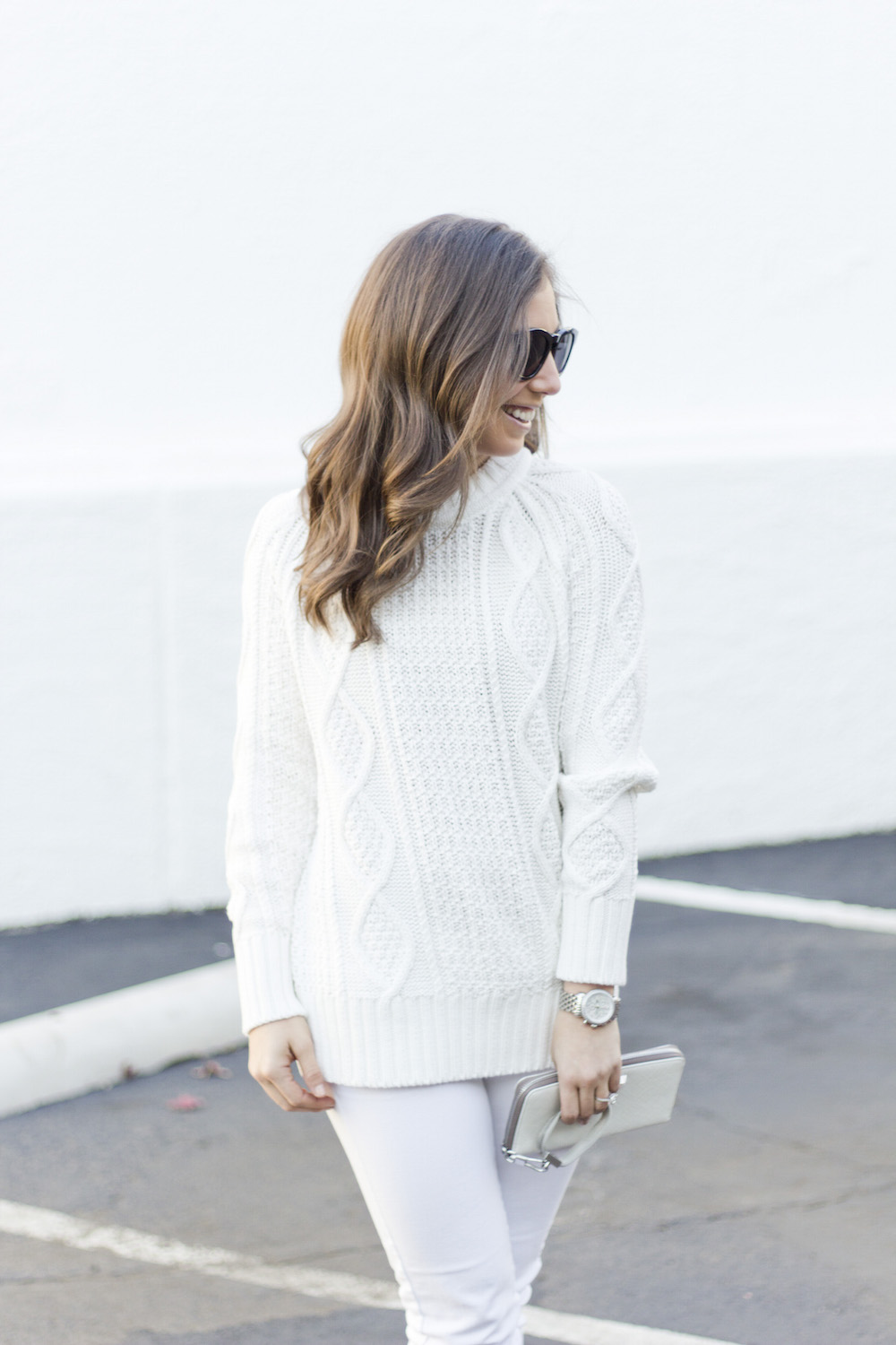 J Crew Cable Sweater