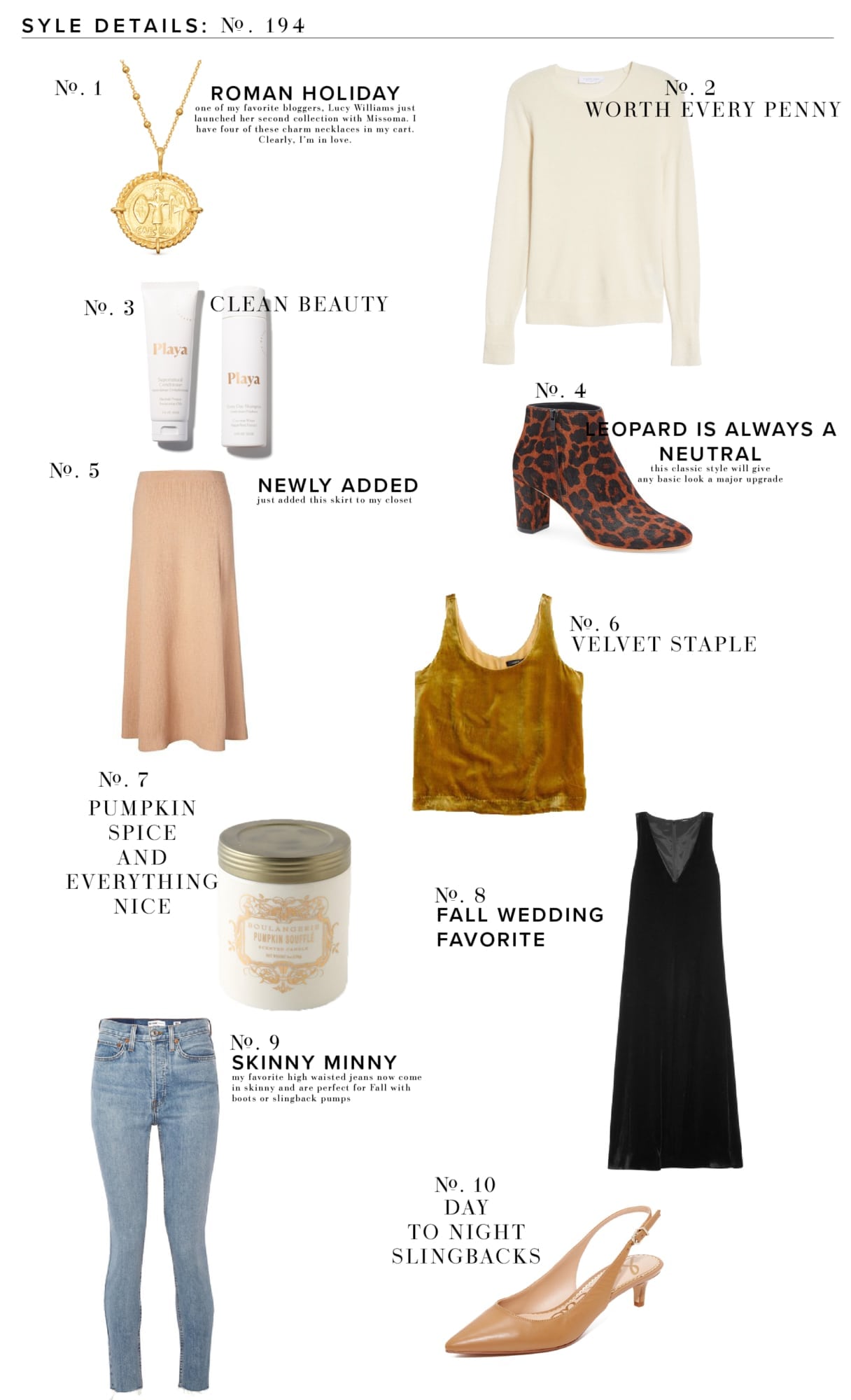 Style Details October